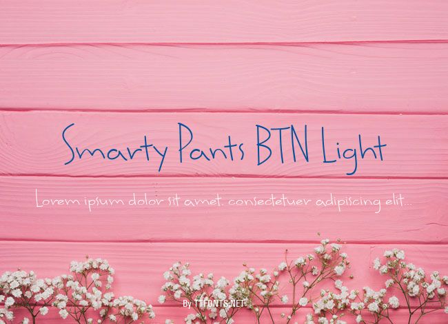 Smarty Pants BTN Light example